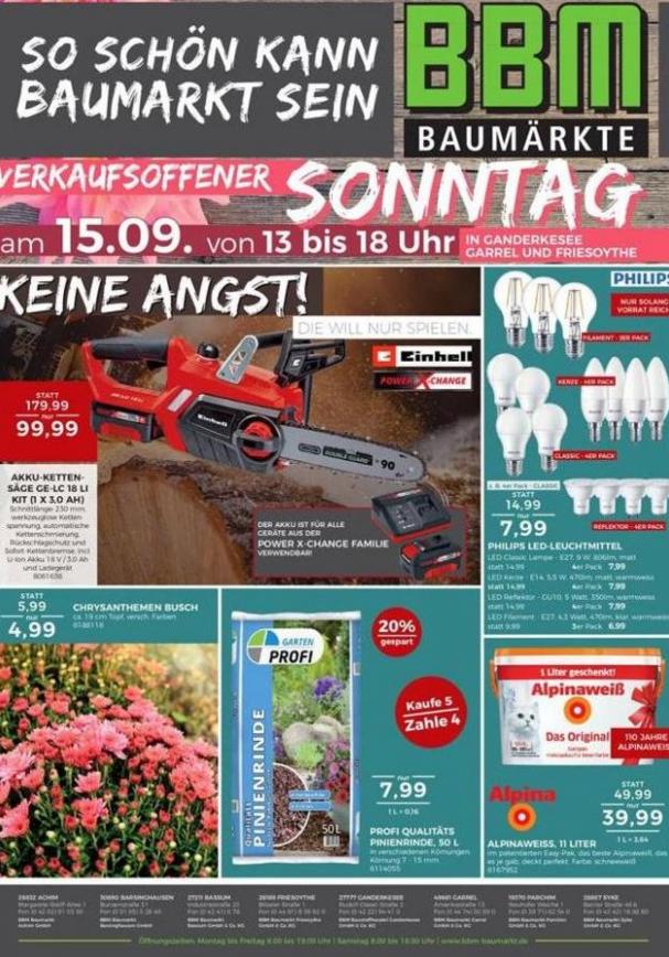 Katalog . BBM Baumarkt (2019-09-21-2019-09-21)
