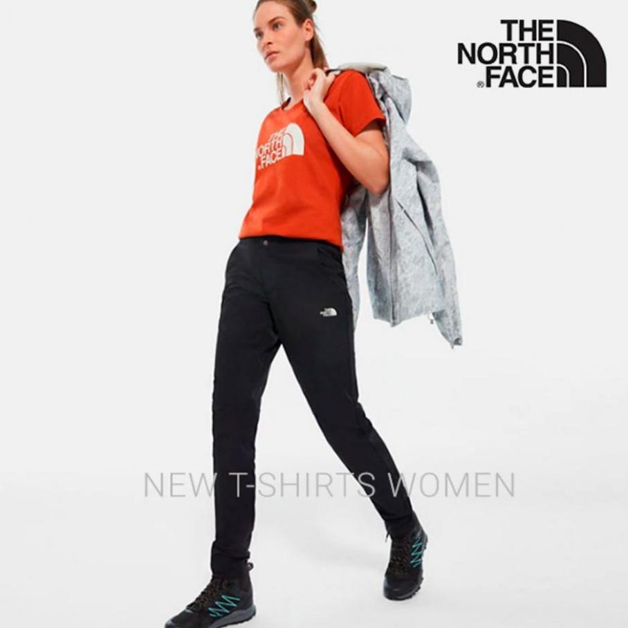 New T-shirts Womas . The North Face (2019-10-21-2019-10-21)