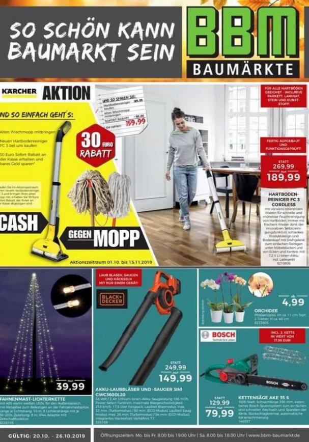 Katalog . BBM Baumarkt (2019-10-26-2019-10-26)