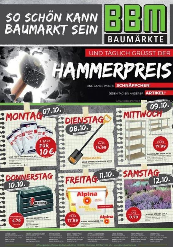 HammerPreis . BBM Baumarkt (2019-10-12-2019-10-12)