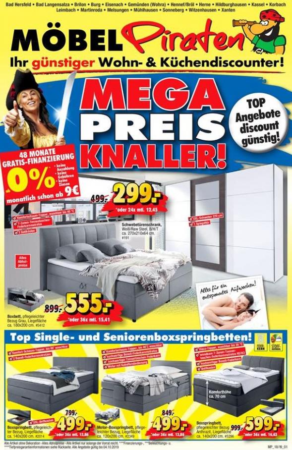Mega Preis Knaller! . Möbelpiraten (2019-10-04-2019-10-04)