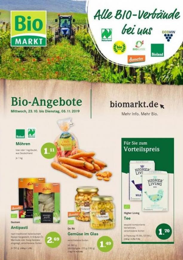 Bio-Angebote . Aleco Biomarkt (2019-11-05-2019-11-05)