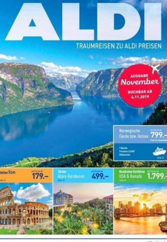 Traumreisen zu Aldi Preisen . Aldi Nord Reisen (2019-11-30-2019-11-30)
