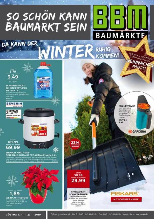 Winter . BBM Baumarkt (2019-11-23-2019-11-23)