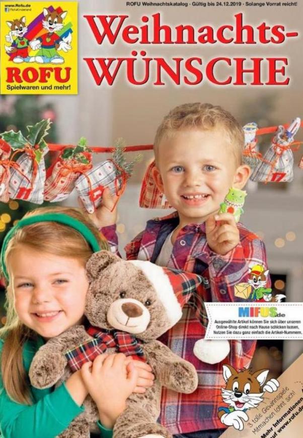 Weihnachts-WÜNSCHE . Rofu Kinderland (2019-12-24-2019-12-24)