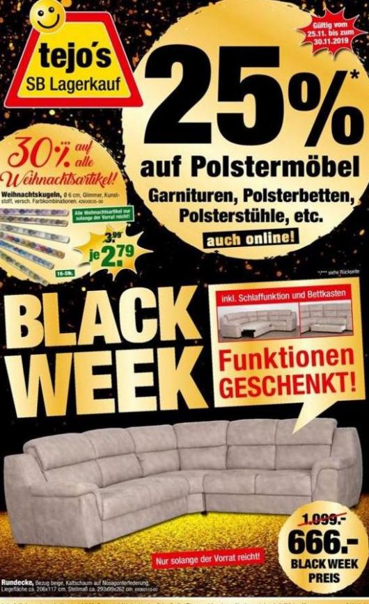 Black Week . SB Lagerkauf (2019-11-30-2019-11-30)