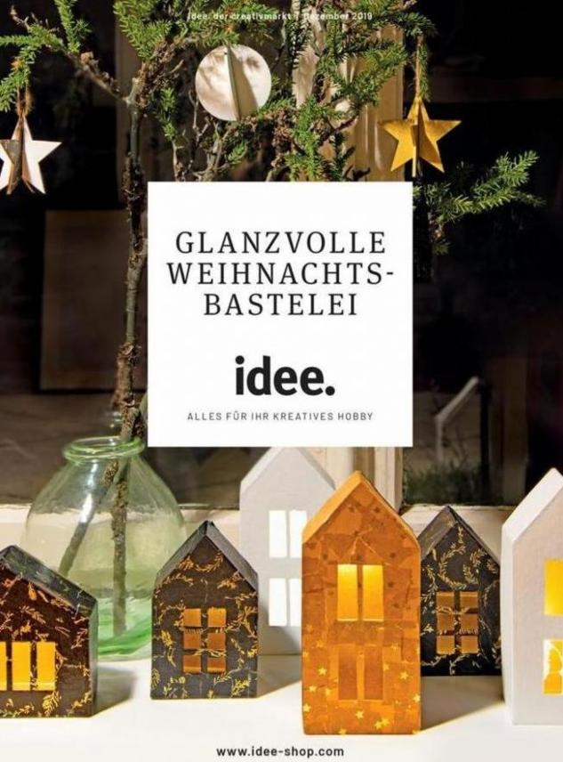 Glanzvolle Weihnachts-Bastelei . Idee Creativmarkt (2019-12-31-2019-12-31)