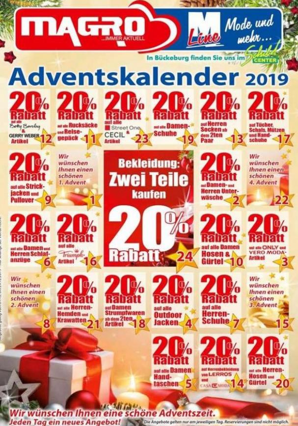 Adventskalender 2019 . Kaufhaus Magro (2019-12-24-2019-12-24)