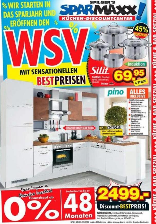 WSV mit Sensationellen BESTPREISEN . Spilgers Sparmaxx (2020-01-18-2020-01-18)