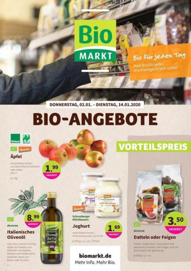Bio-Angebote . Aleco Biomarkt (2020-01-14-2020-01-14)