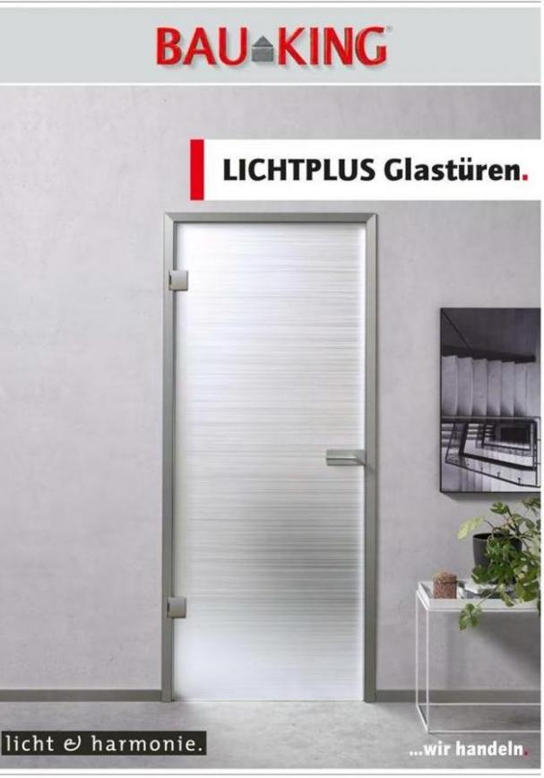 LICHTPLUS Glastüren. . Bauking (2020-01-31-2020-01-31)