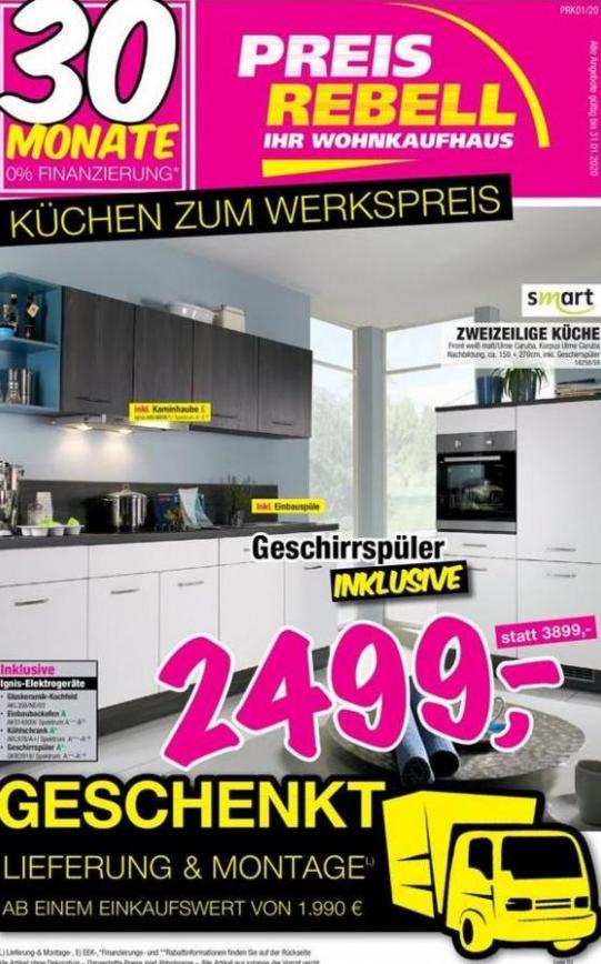 Küchen zum Werkspreis . Preis Rebell (2020-01-31-2020-01-31)