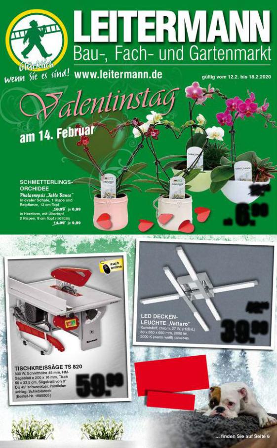 Valentinstag . Leitermann Baumarkt (2020-02-18-2020-02-18)