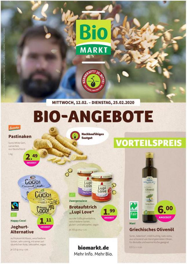 Bio-Angebote . Aleco Biomarkt (2020-02-25-2020-02-25)