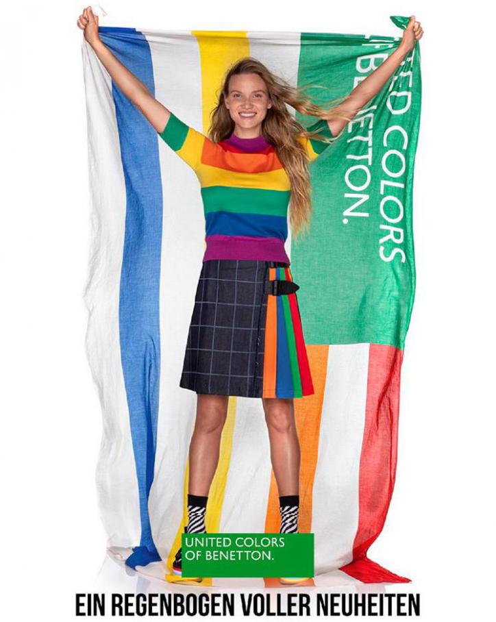 Ein Regenbogen voller Neuheiten . United Colors Of Benetton (2020-04-28-2020-04-28)