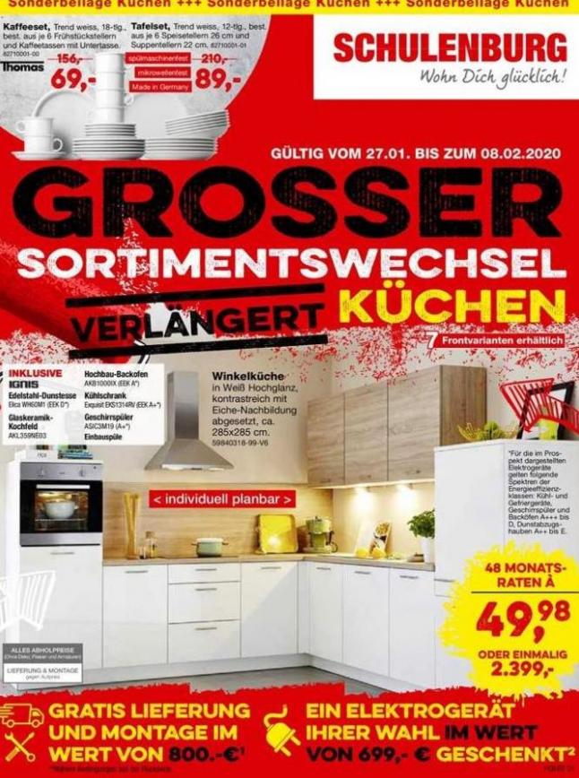 Grosser Sortimentswechsel Küchen . Möbel Schulenburg (2020-02-08-2020-02-08)