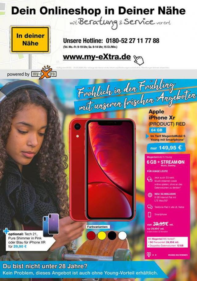 Telekom Flyer . myExtra Shop (2020-03-31-2020-03-31)