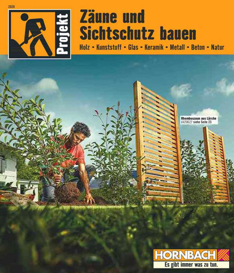 Zäune und Sichtschutz bauen . Hornbach (2020-04-02-2020-04-02)
