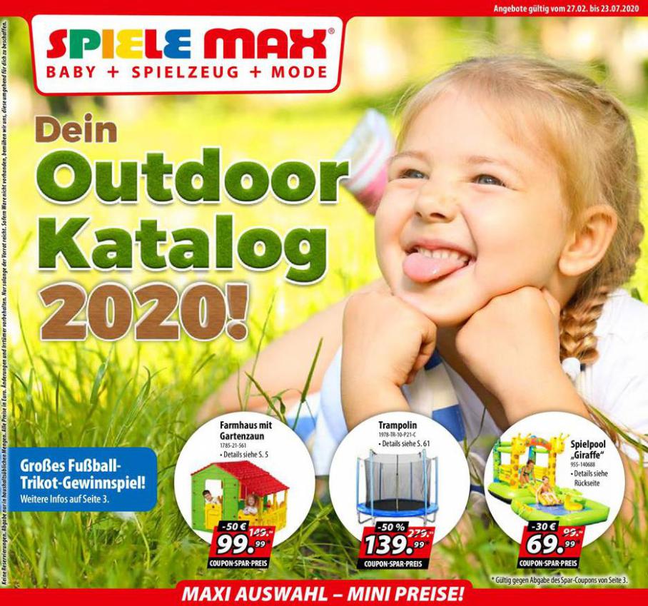Dein Outdoor Katalog 2020! . Spiele Max (2020-07-23-2020-07-23)