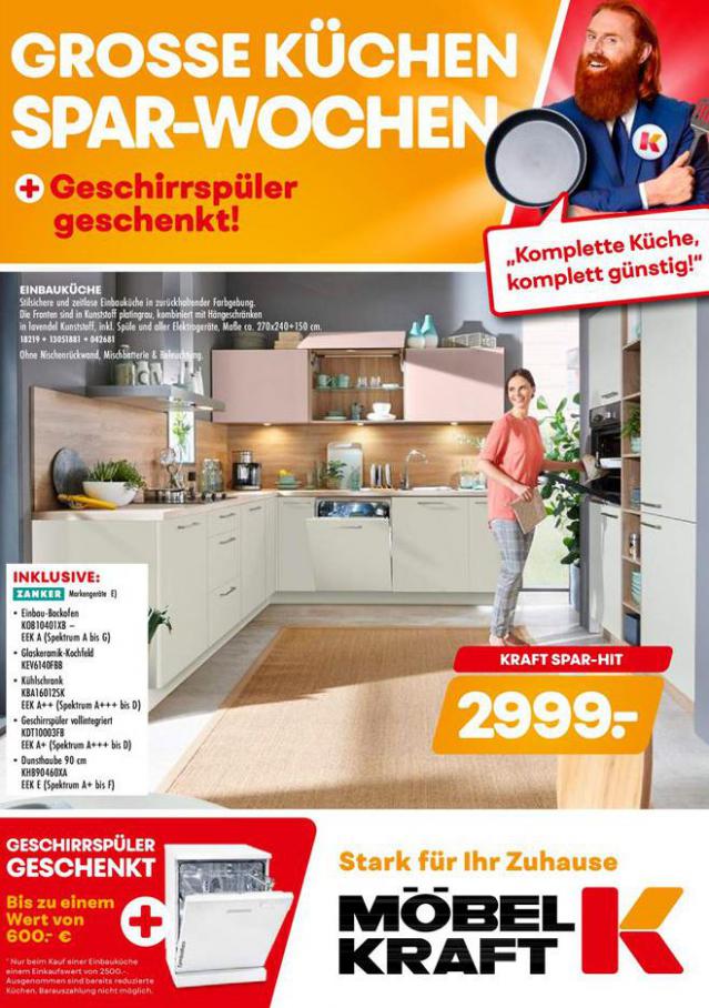 Grosse Küchen Spar-Wochen . Möbel Kraft (2020-05-31-2020-05-31)