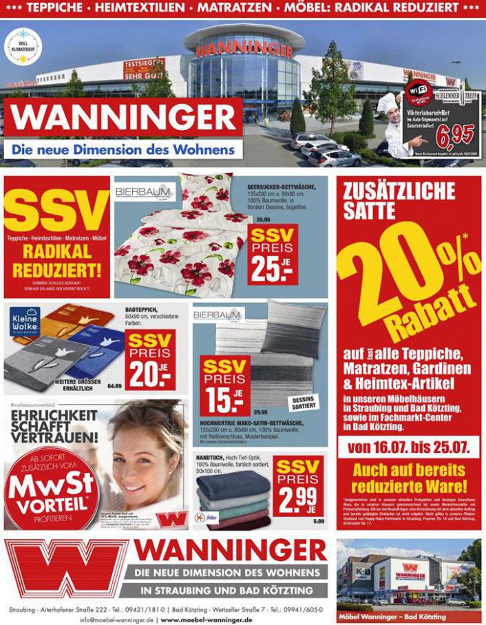 SSV . Möbel Wanninger (2020-07-25-2020-07-25)
