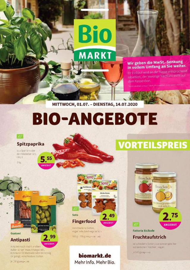 Bio-Angebote . Aleco Biomarkt (2020-07-14-2020-07-14)