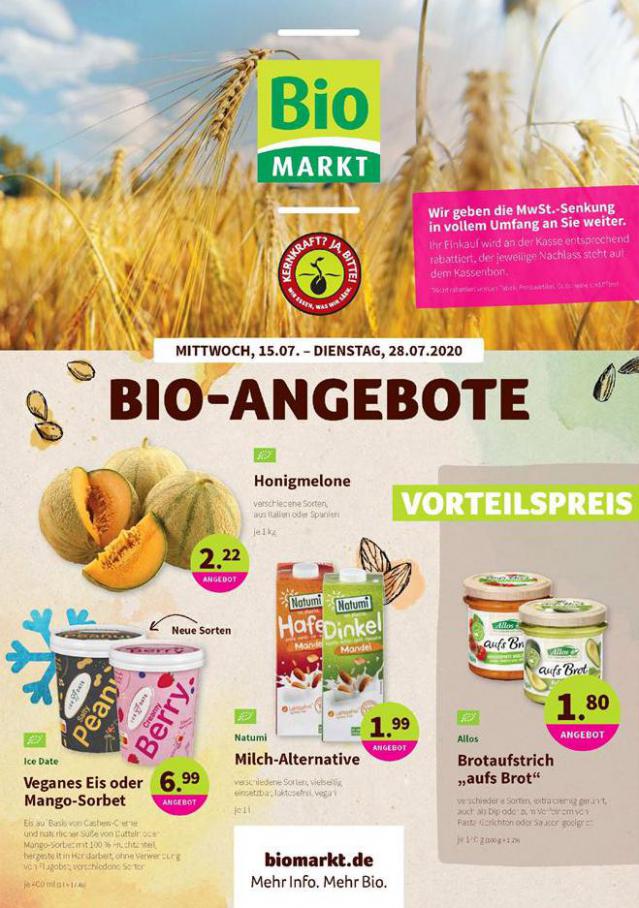 Bio-Angebote . Aleco Biomarkt (2020-07-21-2020-07-21)
