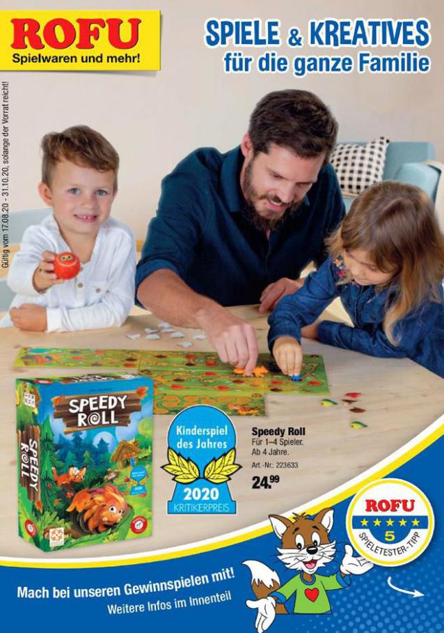 Spiele & Kreatives für die ganze Familie . Rofu Kinderland (2020-10-31-2020-10-31)