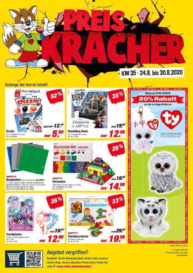 Preis Kracher . Rofu Kinderland (2020-08-30-2020-08-30)