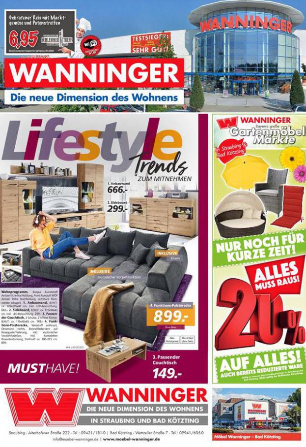 Lifestyle Trends . Möbel Wanninger (2020-08-29-2020-08-29)