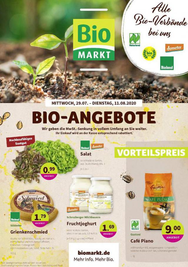Bio-Angebote . Aleco Biomarkt (2020-08-11-2020-08-11)