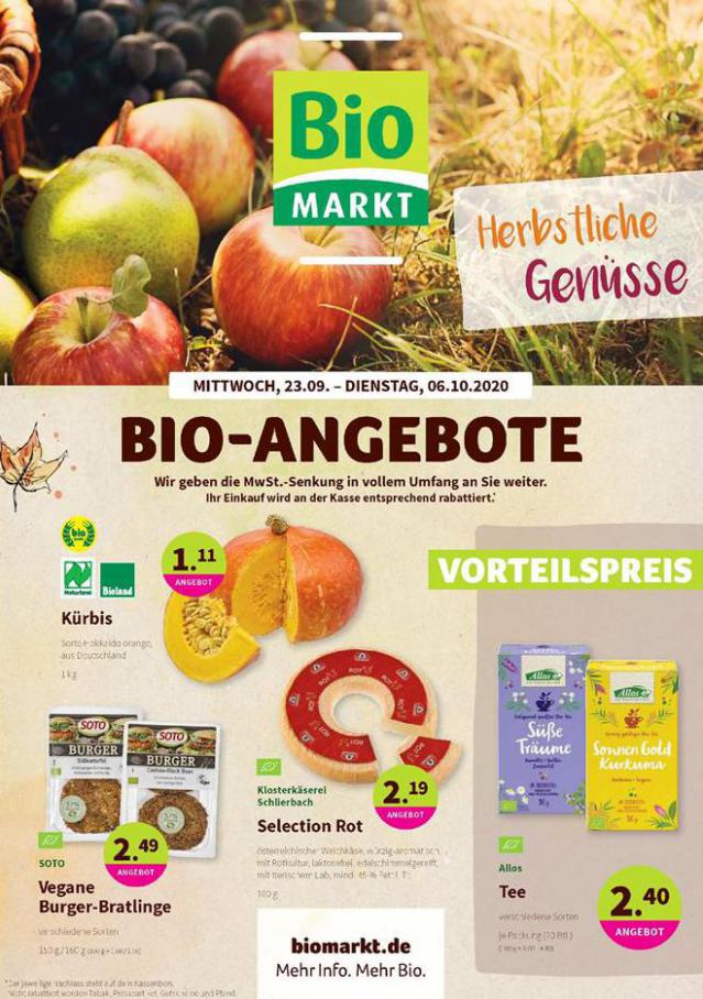 Bio-Angebote . Erdi Biomarkt (2020-10-06-2020-10-06)