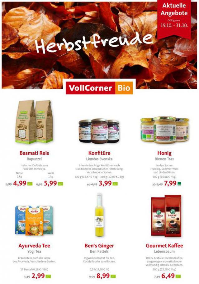 Herbstfreude . VollCorner Biomarkt (2020-10-31-2020-10-31)