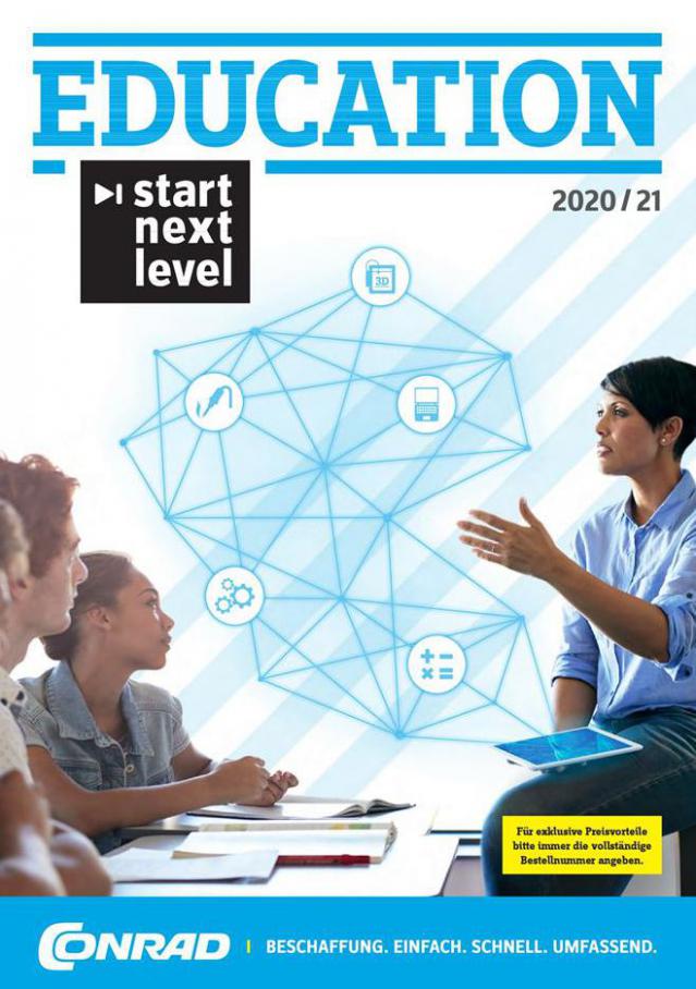 Education Katalog 2020/21 . Conrad (2021-01-31-2021-01-31)