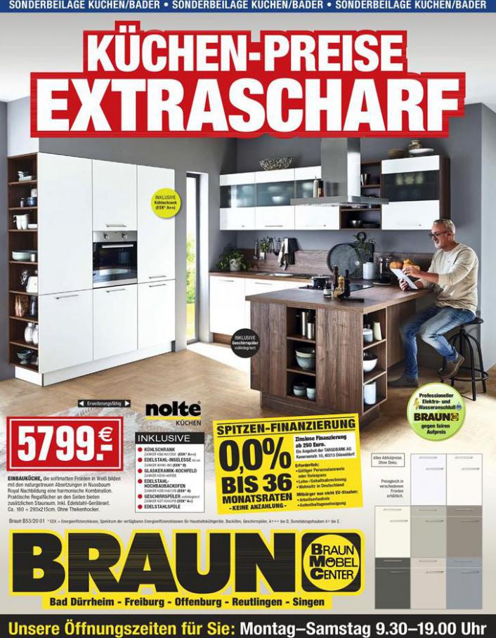 Küchen-Preise EXTRASCHARF . Möbel Braun (2020-10-31-2020-10-31)
