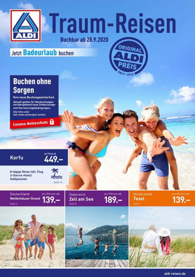 Aldi Nord Reisen flugblatt . Aldi Nord Reisen (2021-03-31-2021-03-31)