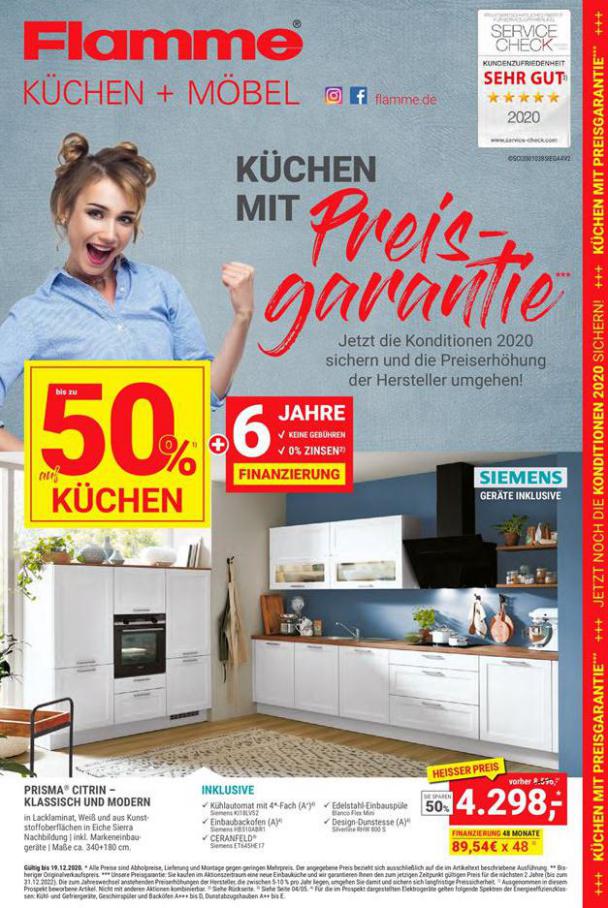 Küchen mit preis-garantie . Flamme Möbel (2020-12-19-2020-12-19)