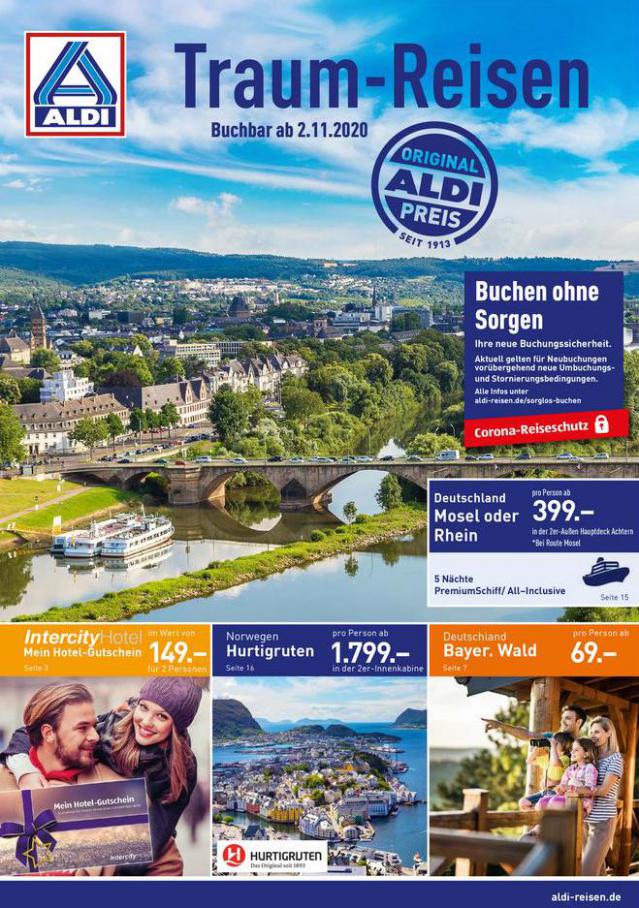 Aldi Nord Reisen flugblatt . Aldi Nord Reisen (2020-11-30-2020-11-30)