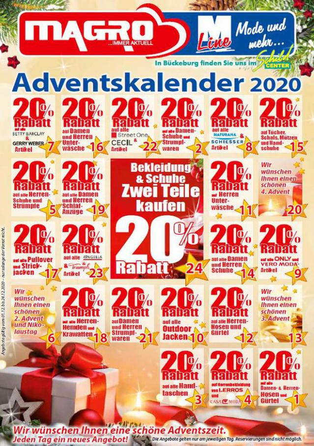 Adventskalender 2020 . Kaufhaus Magro (2020-12-24-2020-12-24)