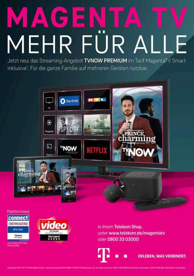 MAGENTA TV Mehr für Alle . Telekom Shop (2020-12-18-2020-12-18)