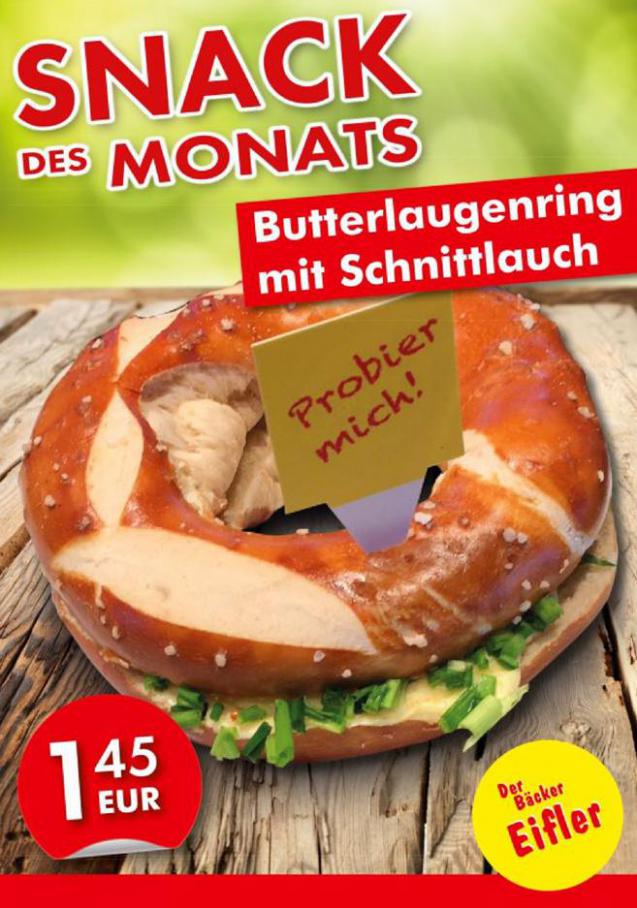 Snack des Monats . Bäcker Eifler (2021-01-03-2021-01-03)