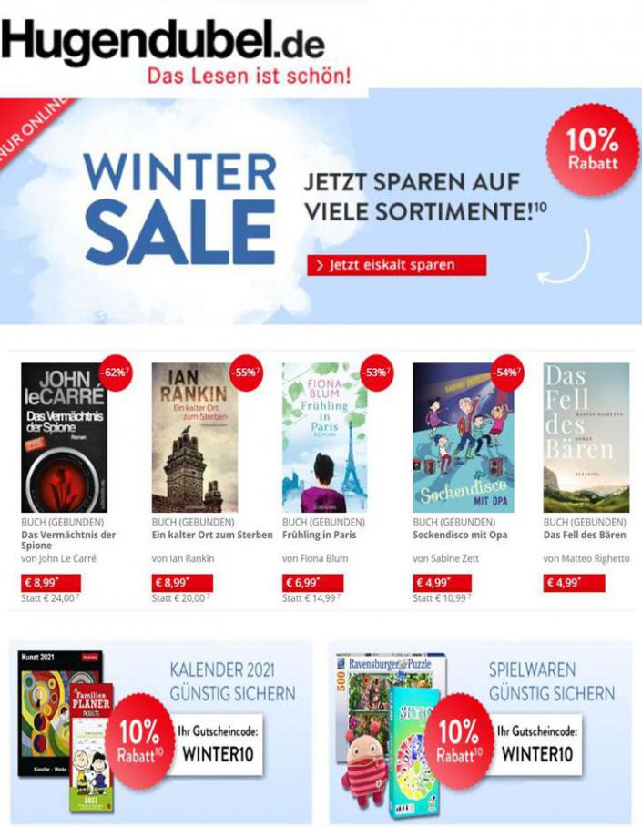 Winter sale  . Hugendubel (2021-01-10-2021-01-10)