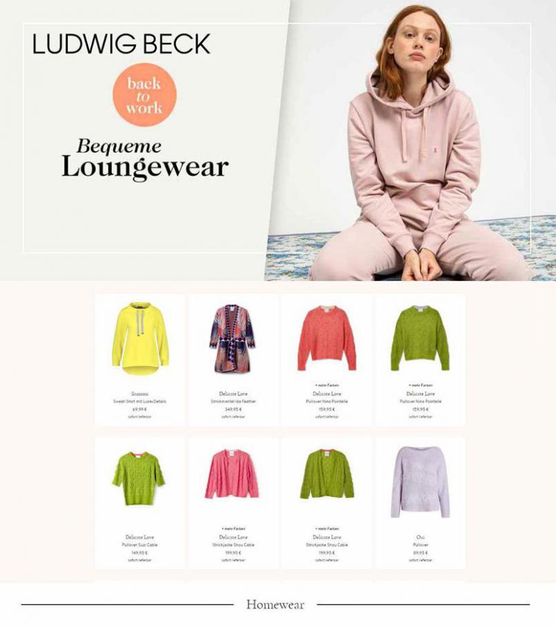 Bequeme Loungewear . Ludwig Beck (2021-02-11-2021-02-11)