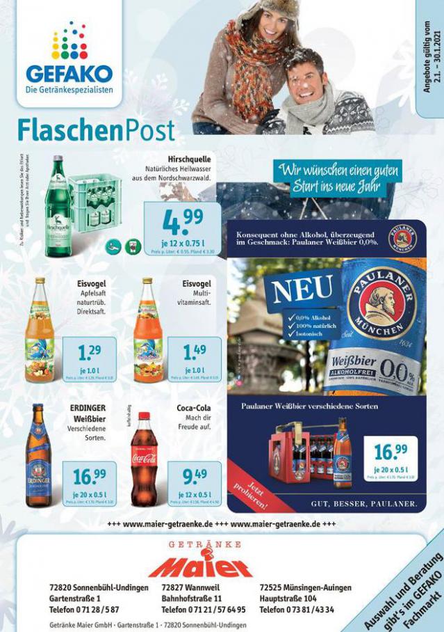 Flaschen Post . Meyer Getränke (2021-01-30-2021-01-30)