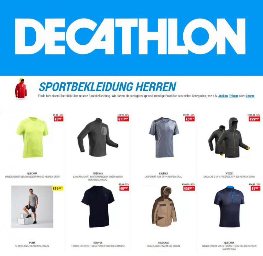Sportbekleidung Herren . Decathlon (2021-01-31-2021-01-31)