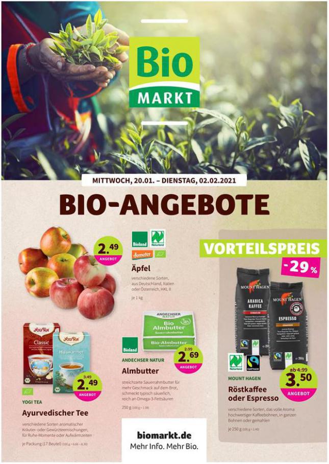Bio-Angebote . Aleco Biomarkt (2021-02-02-2021-02-02)