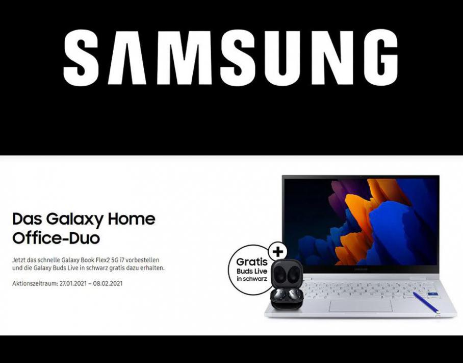 Das Galaxy Home Office-Duo . Samsung (2021-02-08-2021-02-08)