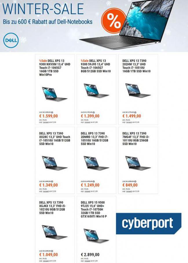 Teilnehmende Dell-Notebooks im Sale . Cyberport (2021-03-03-2021-03-03)
