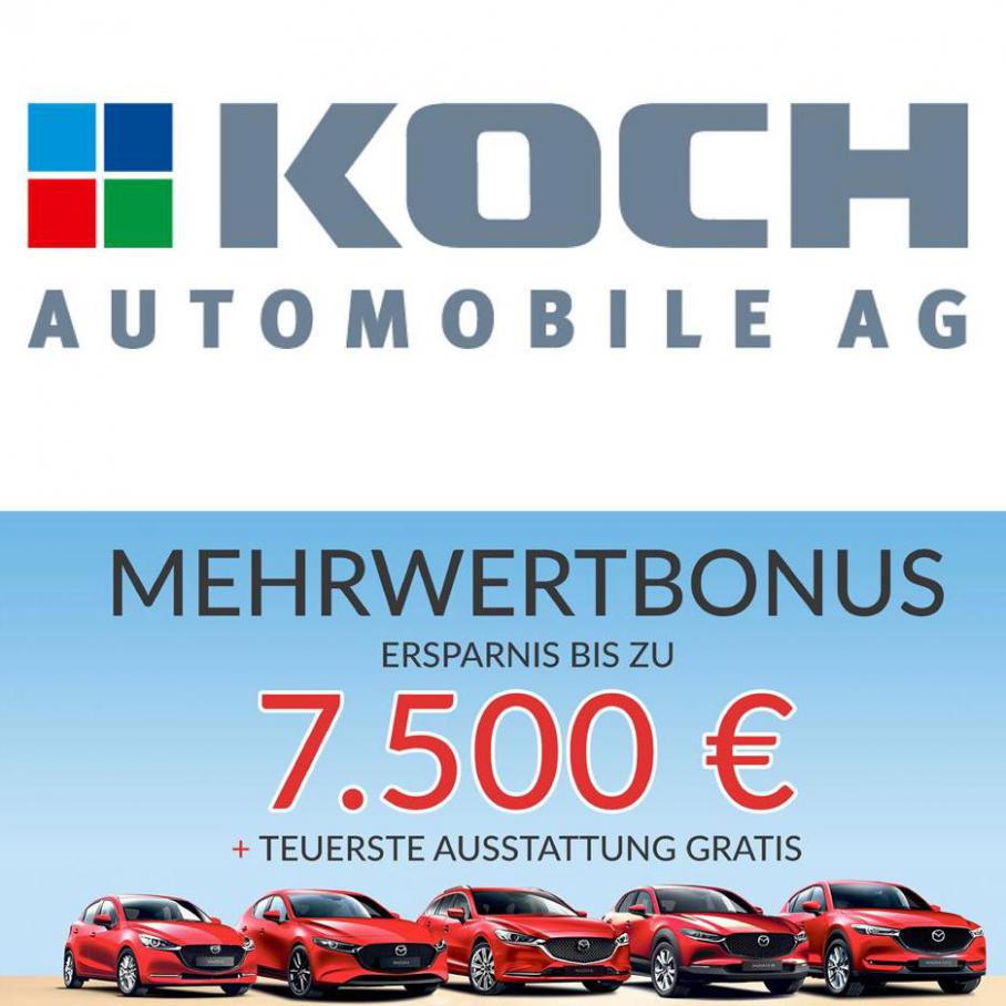 Koch Angebote Mazda . Koch Automobile (2021-02-28-2021-02-28)