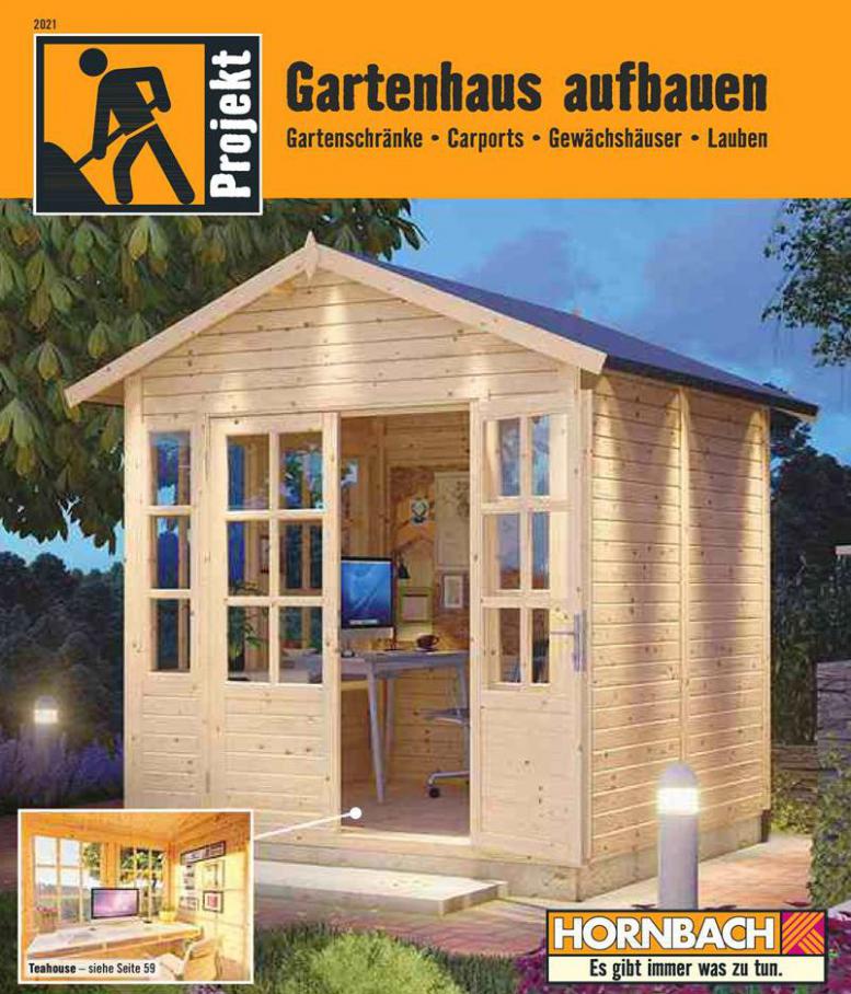 Gartenhaus aufbauen . Hornbach (2021-03-01-2021-03-01)